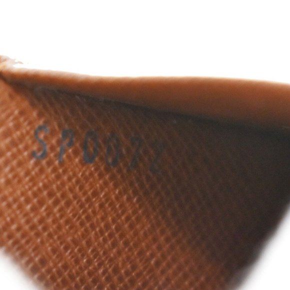 Authentic LOUIS VUITTON Porte Papier Zip Bifold Wallet Monogram Brown - Picture 5 of 15